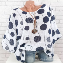 Well design fashion plus size women Blouse